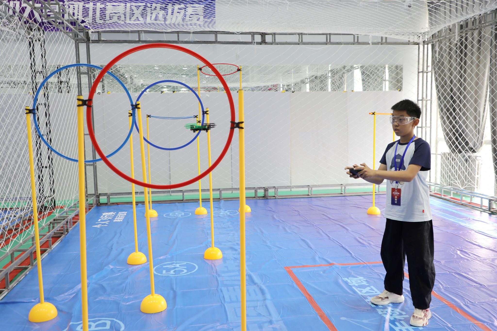 燕山大學(xué)舉辦第九屆全國青少年無人機大賽河北賽區(qū)選拔賽